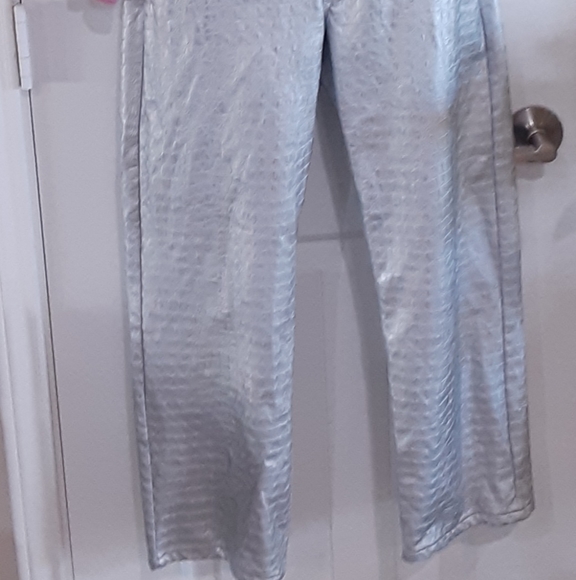 naked wardrobe los angeles, XS, Faux Reptile Rayon Blend Jeans - Picture 6 of 11